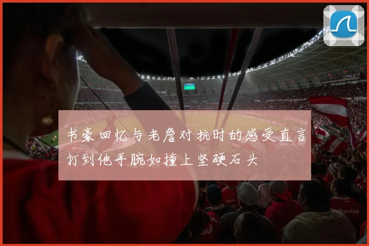 书豪回忆与老詹对抗时的感受直言打到他手腕如撞上坚硬石头