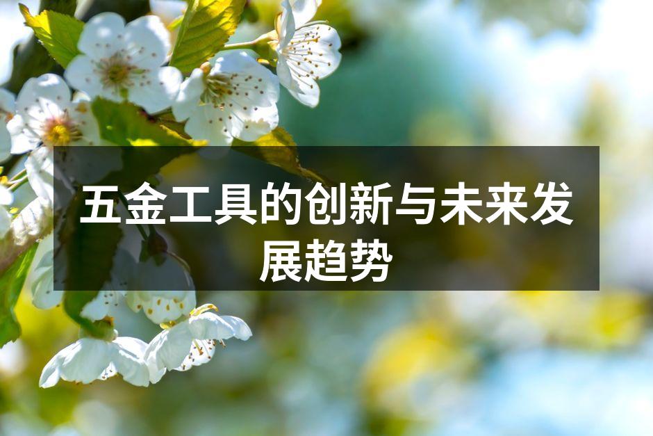 五金工具的创新与未来发展趋势